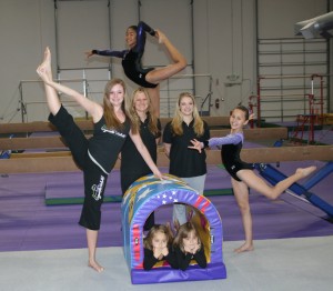 gymnastics group picture